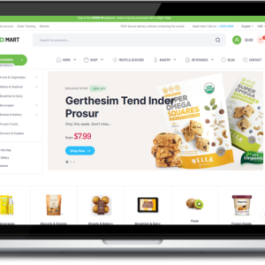 Grocery Store and Organic Food WooCommerce eCommerce WordPress Theme